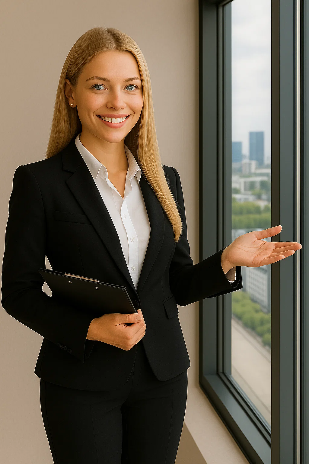 Professional woman in office